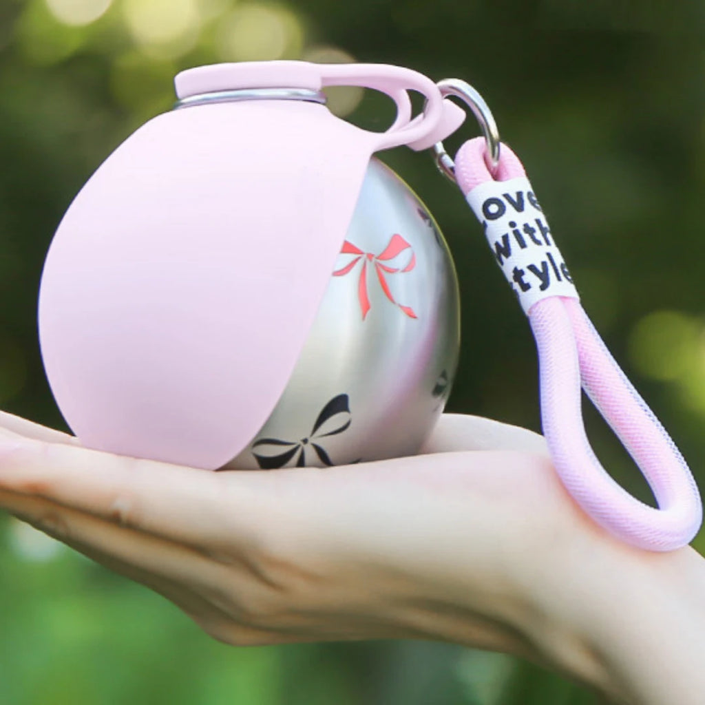 Puppy Water Bottle. 285Ml Stainless Steel. Travel Portable Water bottle.