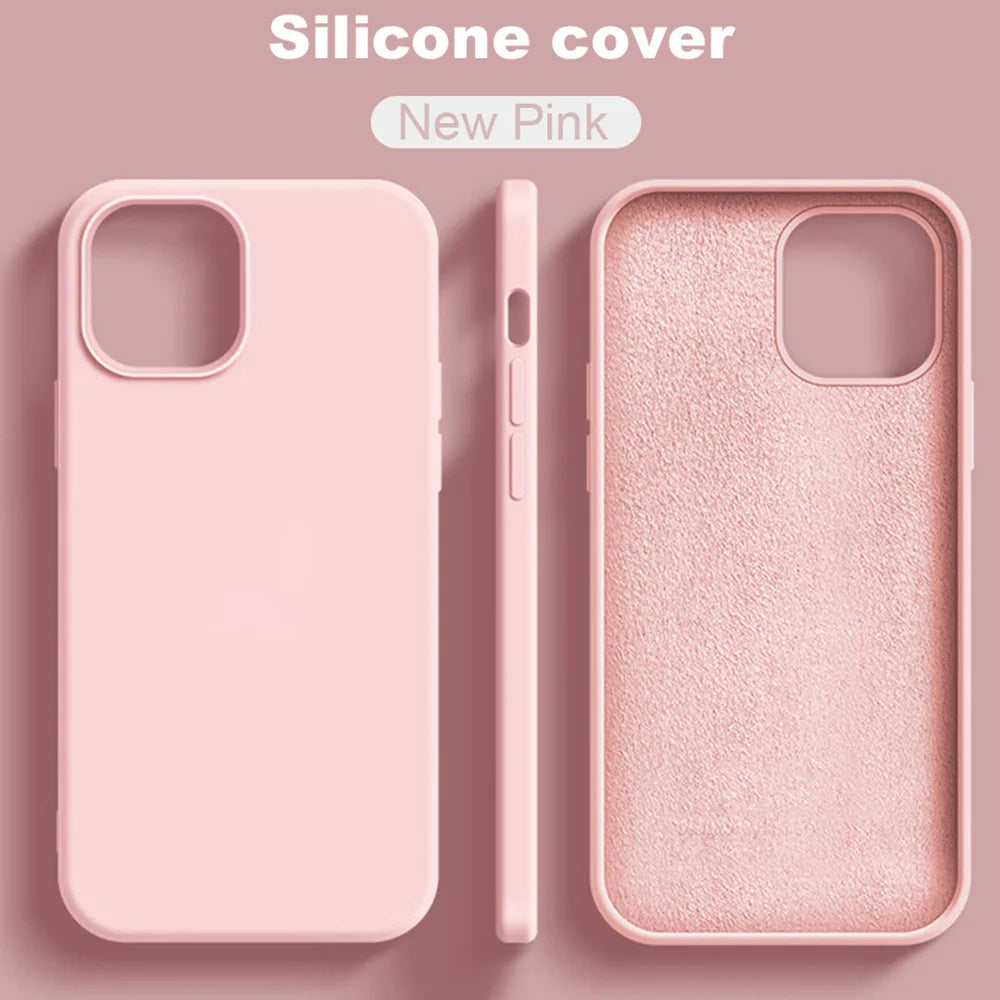 Soft Liquid Silicone Cases for Apple (iPhone)
