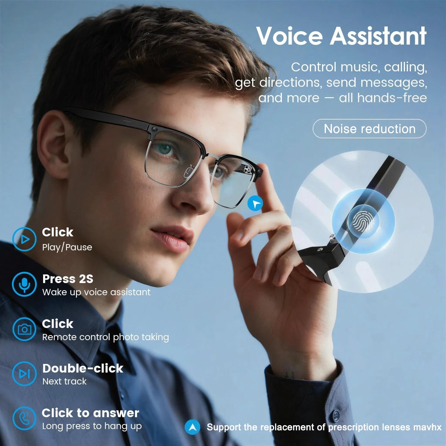 2026New 800W Pixel Camera Smart Glasses.
