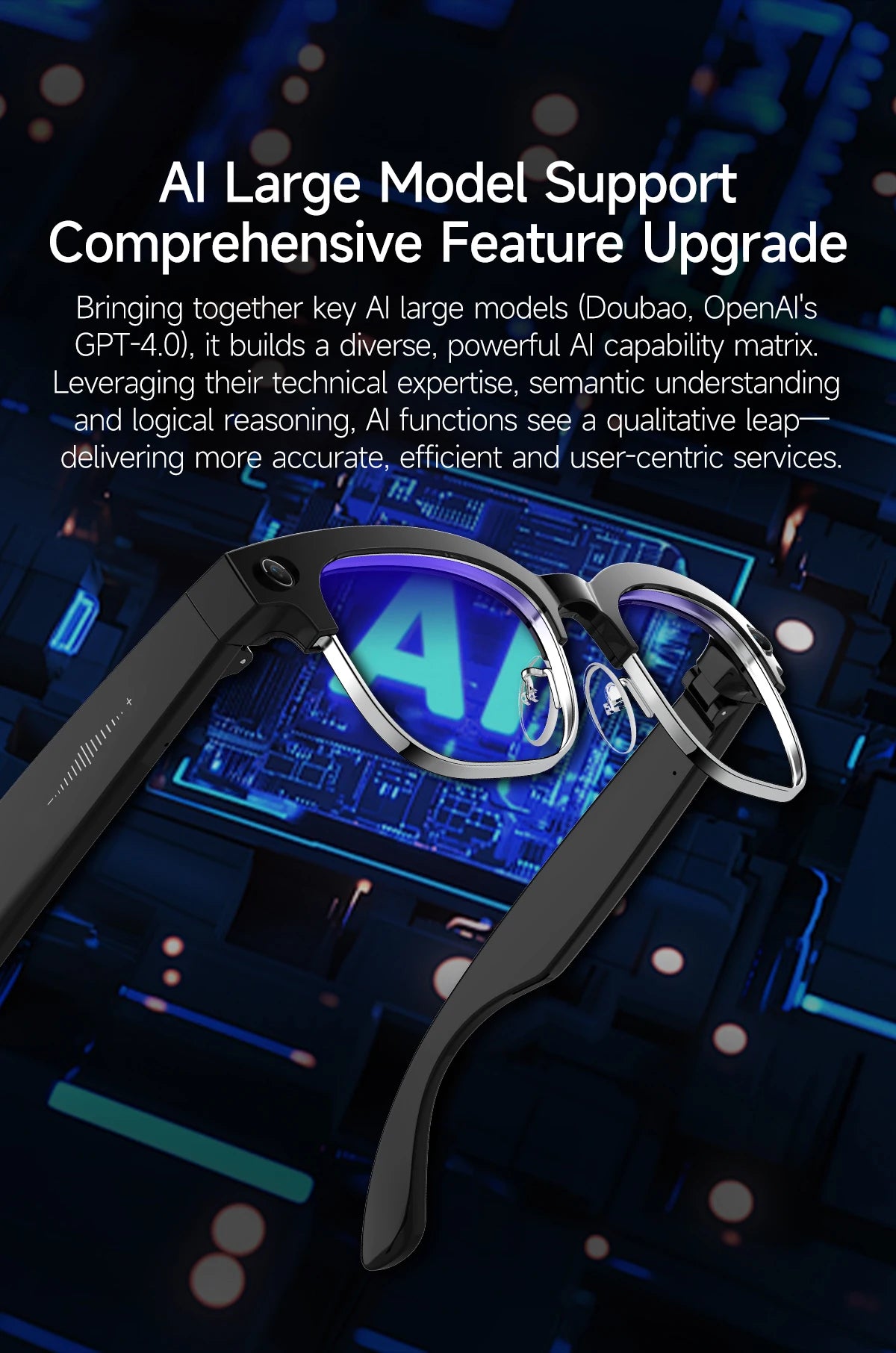 Smart Glasses 4K HD Upgrade
