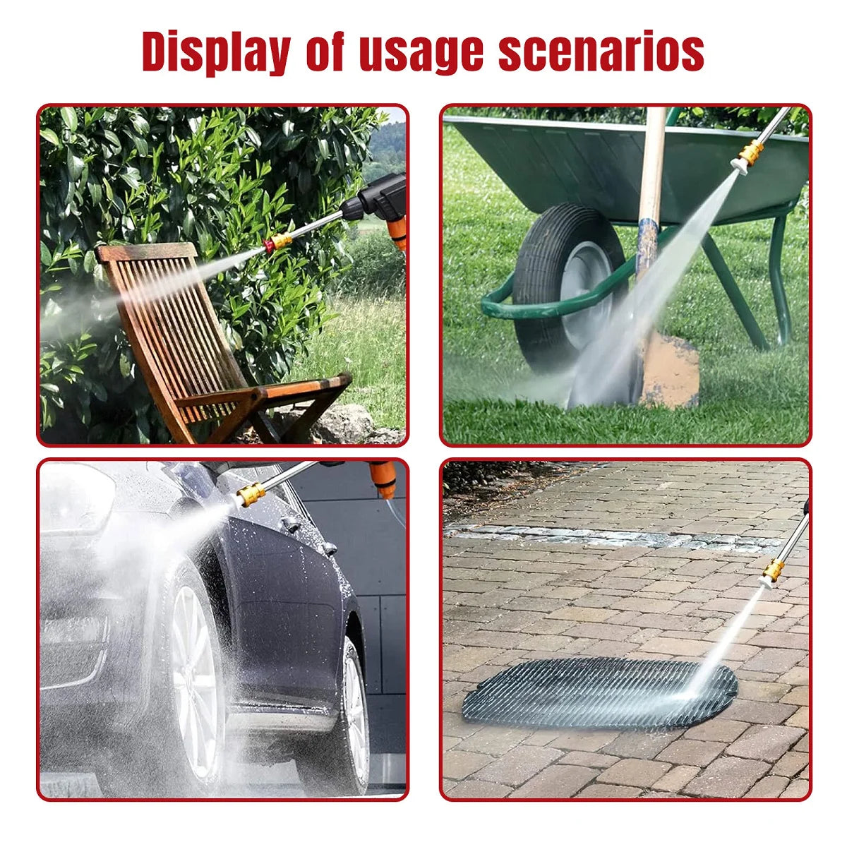 Pro Portable Car and outdoor Washer.